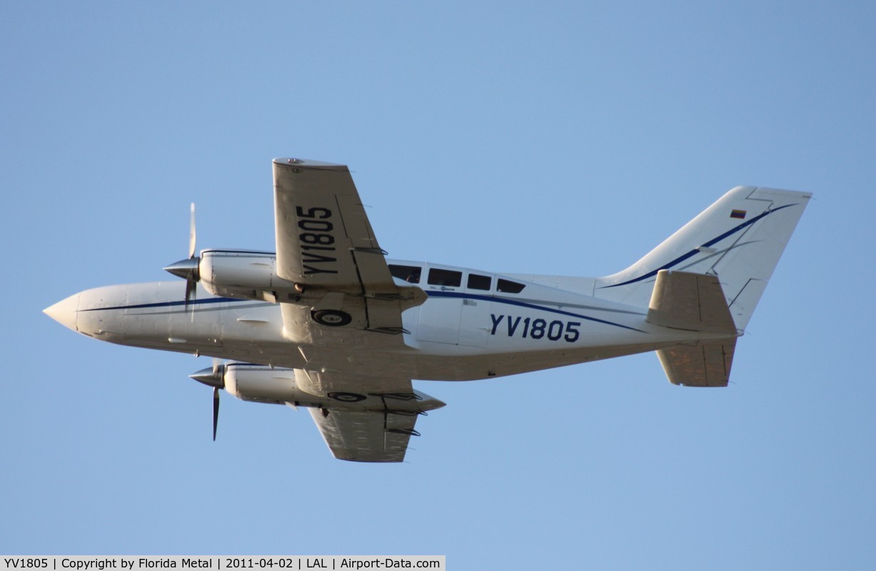 YV1805, 1981 Cessna 402C C/N 402C0509, Venezuelan C402C