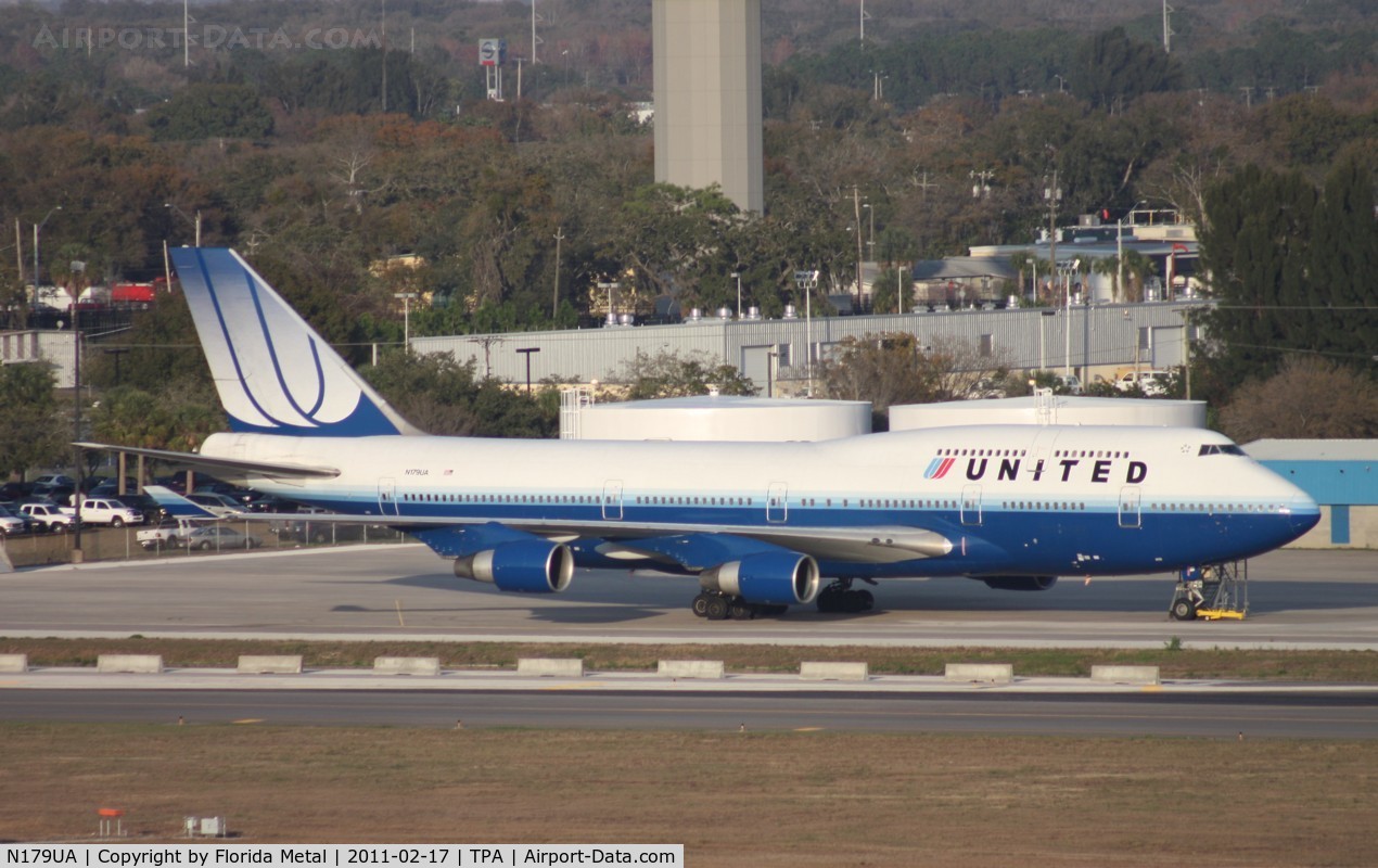 N179UA, 1991 Boeing 747-422 C/N 25158, United 747-400