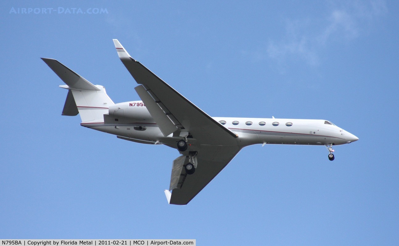 N795BA, 2004 Gulfstream Aerospace GV-SP (G550) C/N 5031, Gulfstream V