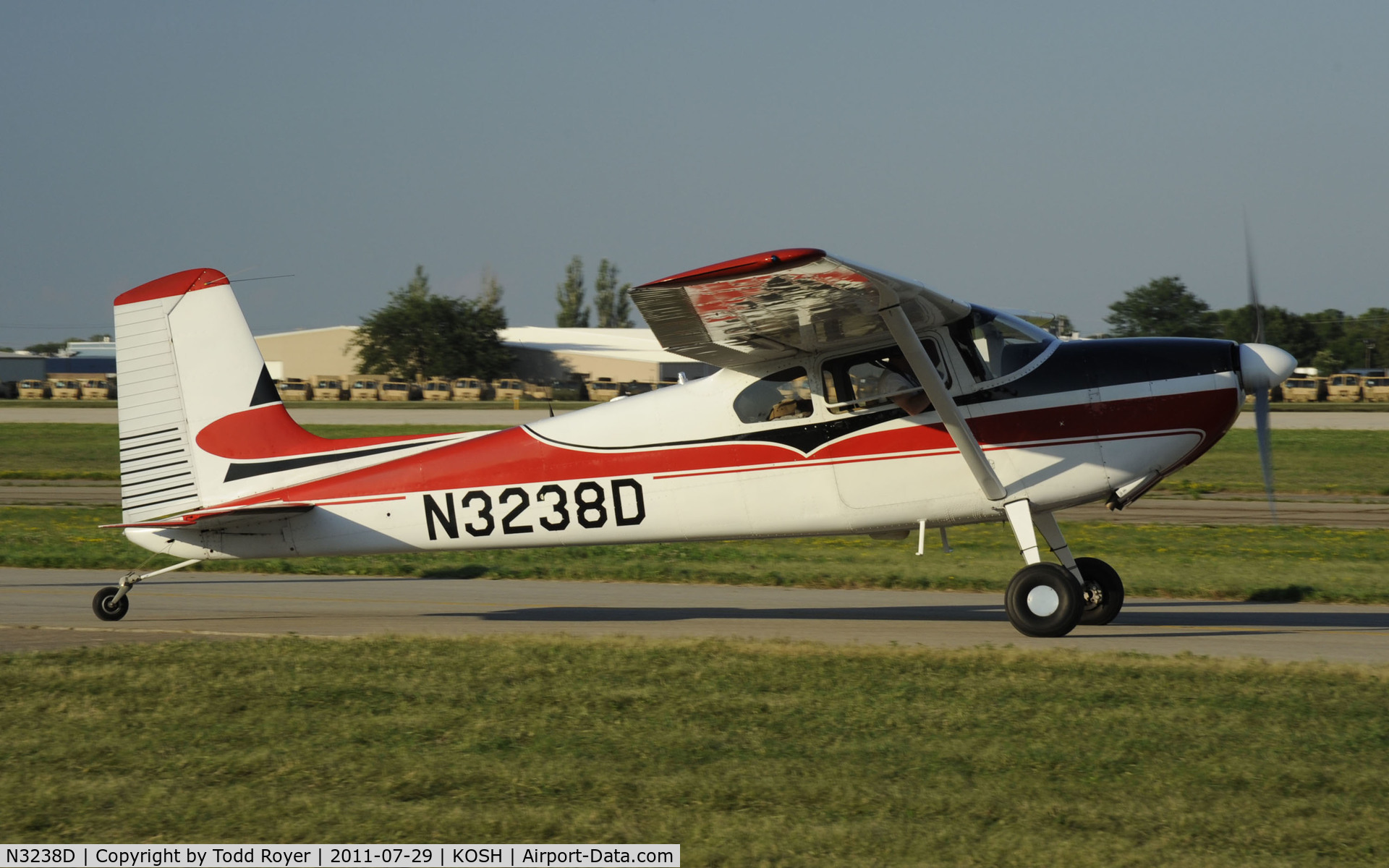 N3238D, 1955 Cessna 180 C/N 32036, AIRVENTURE 2011