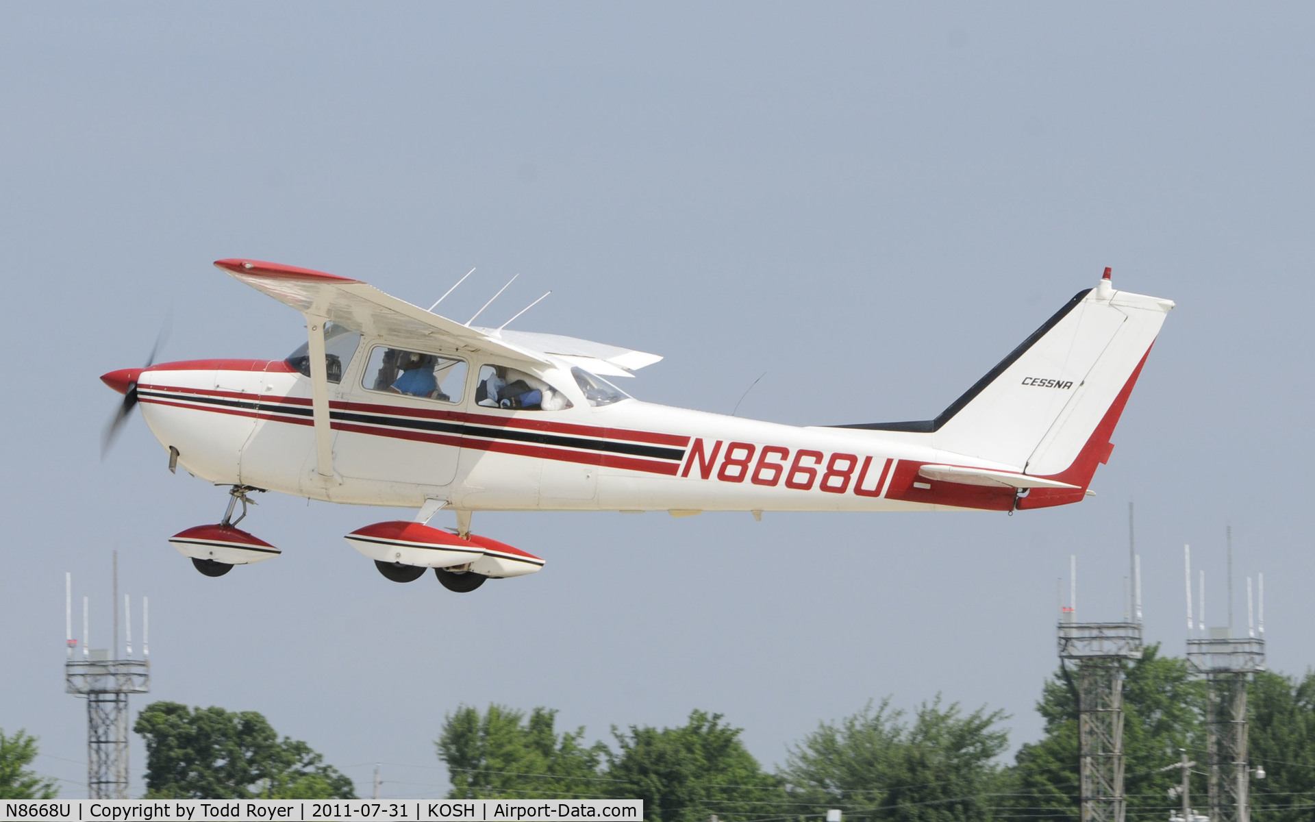 N8668U, 1965 Cessna 172F C/N 17252571, AIRVENTURE 2011