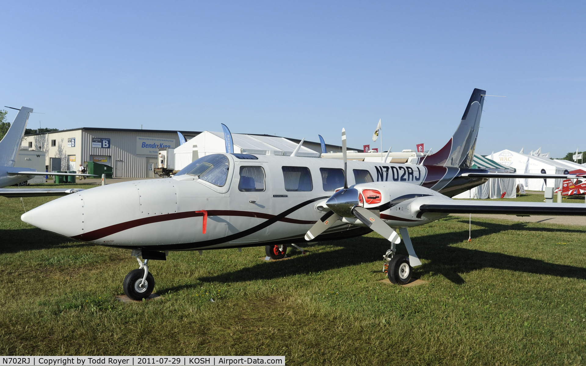N702RJ, Piper PA-60-700P C/N 60-8423011, AIRVENTURE 2011