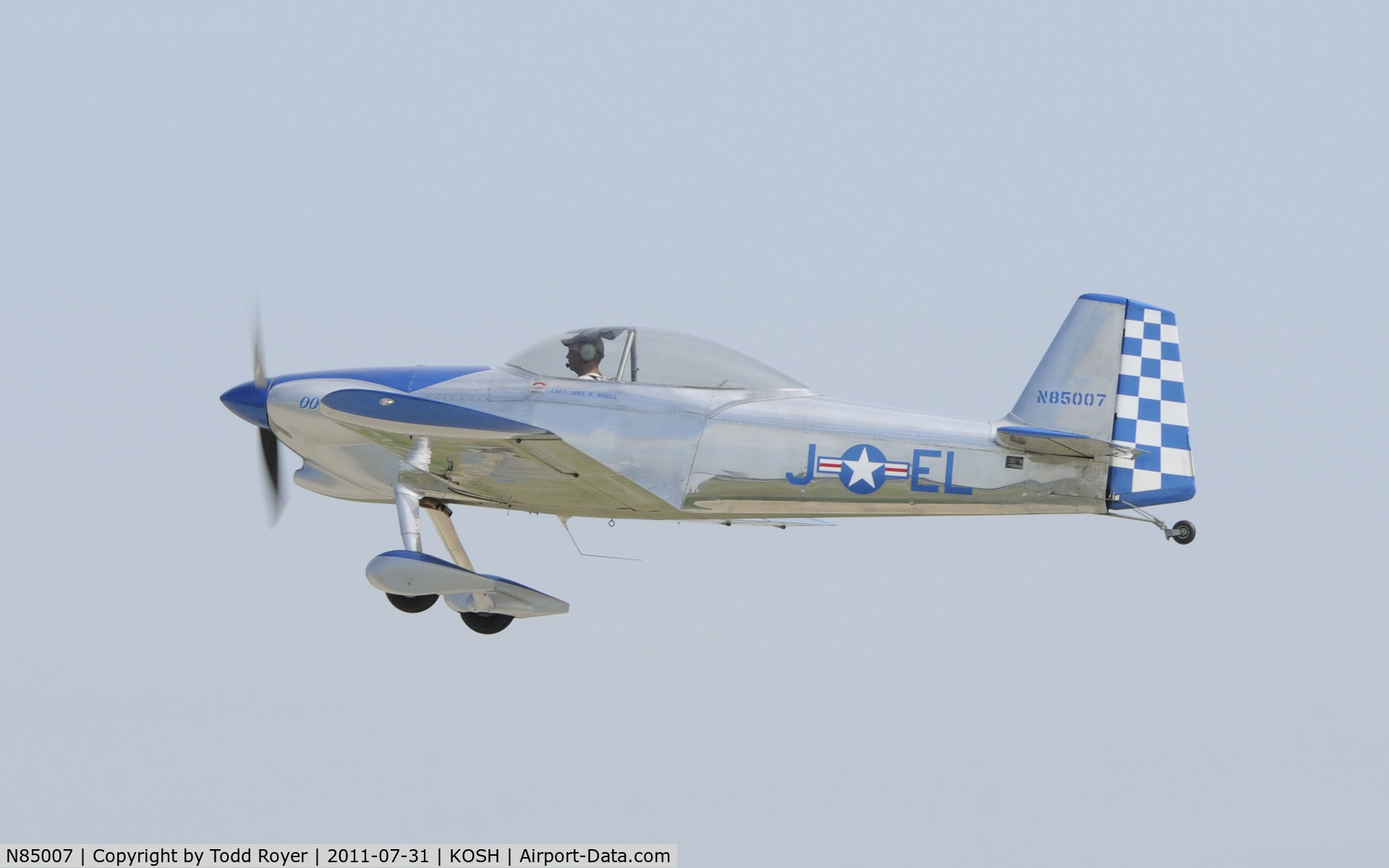 N85007, Vans RV-4 C/N 2000, AIRVENTURE 2011