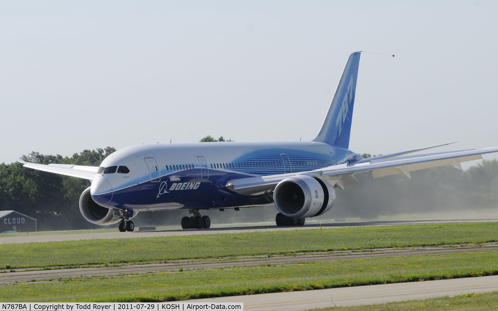 N787BA, 2009 Boeing 787-8 Dreamliner C/N 40690, AIRVENUTRE 2011