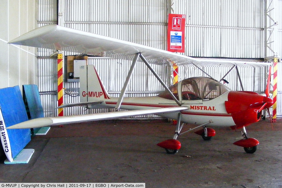 G-MVUP, 1988 Aviasud Mistral C/N BMAA/HB/003, privately owned