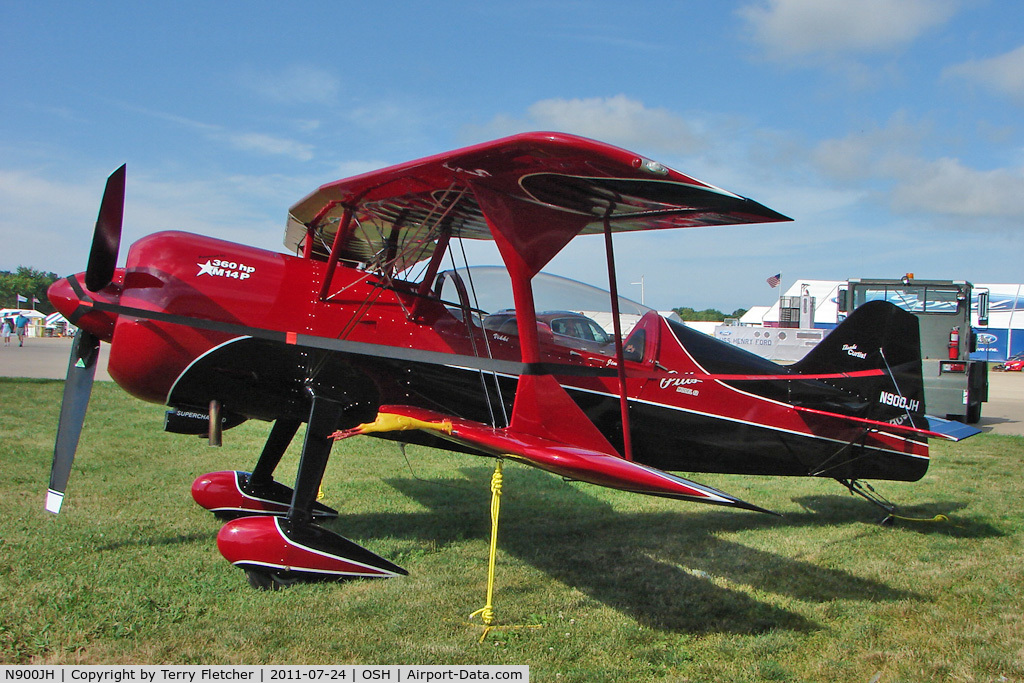 N900JH, Pitts Model 12 C/N 274, At 2011 Oshkosh