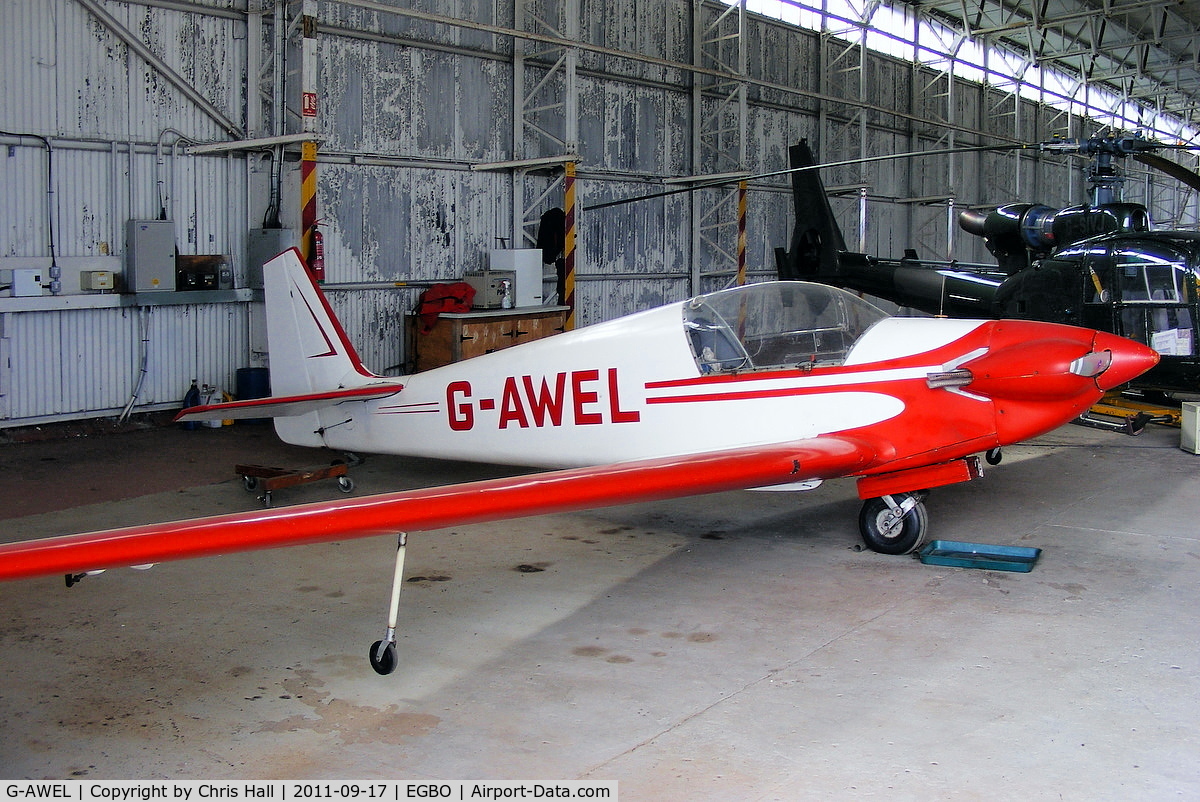 G-AWEL, 1968 Sportavia-Putzer Fournier RF-4D C/N 4077, privately owned
