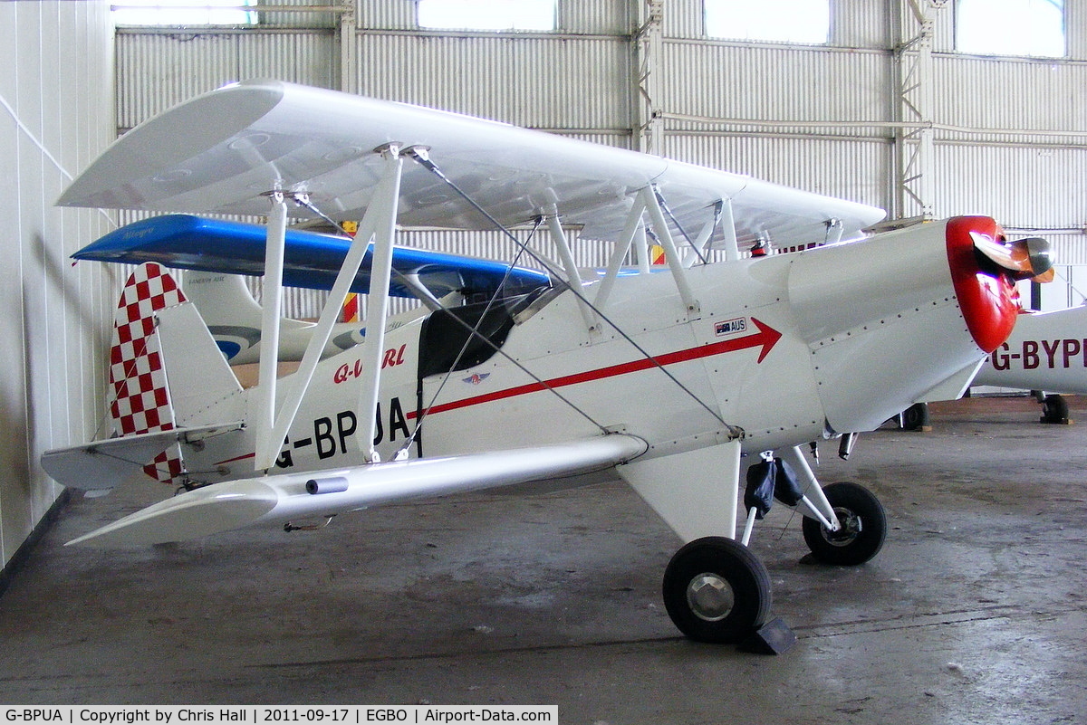 G-BPUA, 1986 EAA Biplane C/N SAAC-O2, privately owned