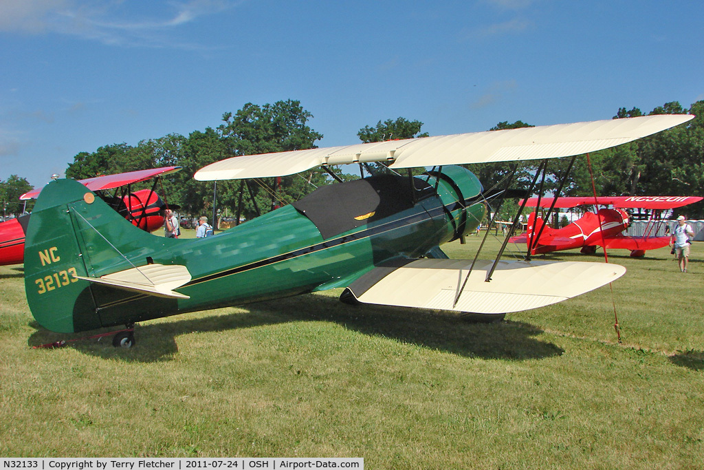 N32133, 1941 Waco UPF-7 C/N 5765, At 2011 Oshkosh