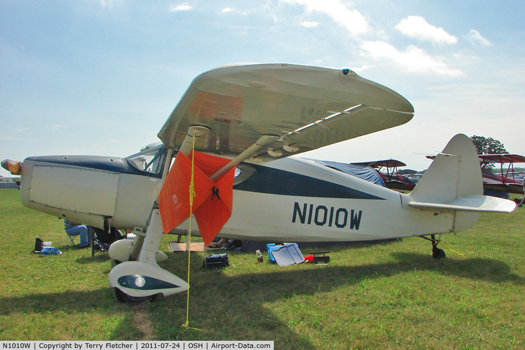 N1010W, 1946 Fairchild 24R-9 C/N R46-253, At 2011 Oshkosh