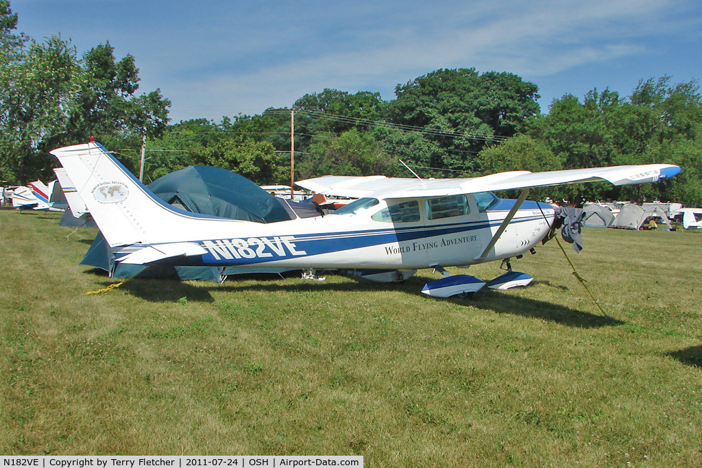 N182VE, 1968 Cessna 182L Skylane C/N 18258911, At 2011 Oshkosh