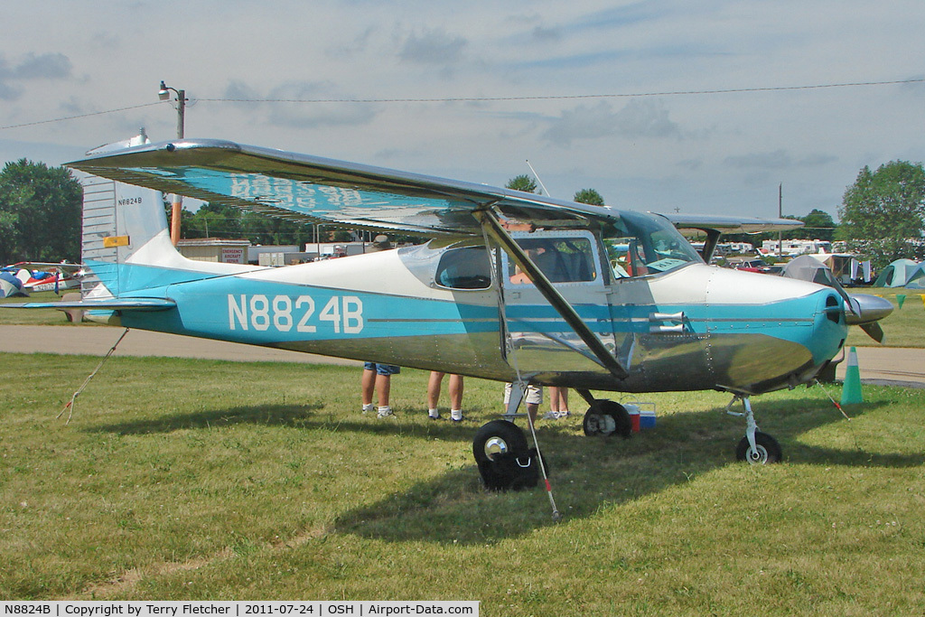 N8824B, 1957 Cessna 172 C/N 36524, At 2011 Oshkosh