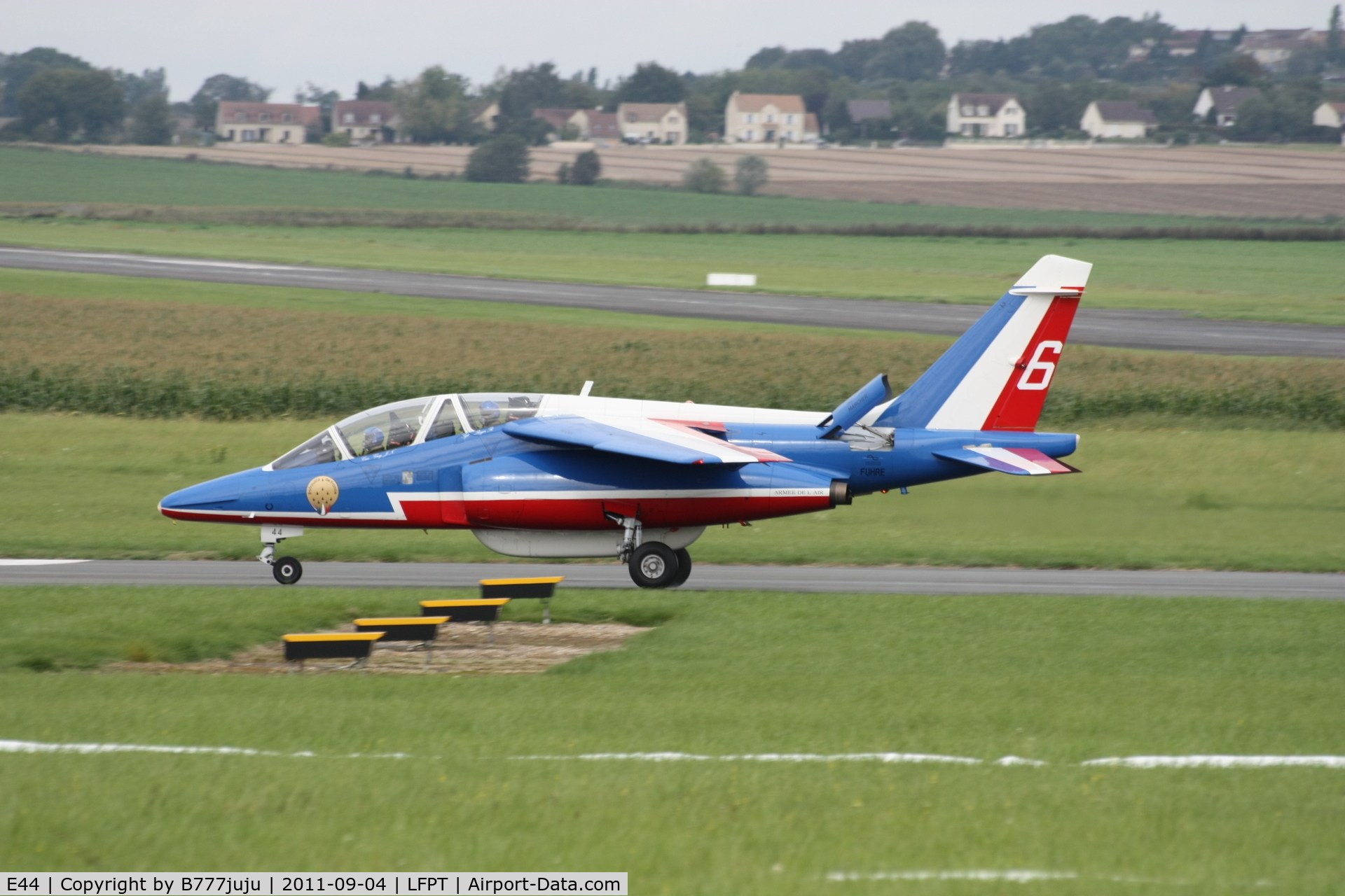 E44, Dassault-Dornier Alpha Jet E C/N E44, n°6 of PAF 2011