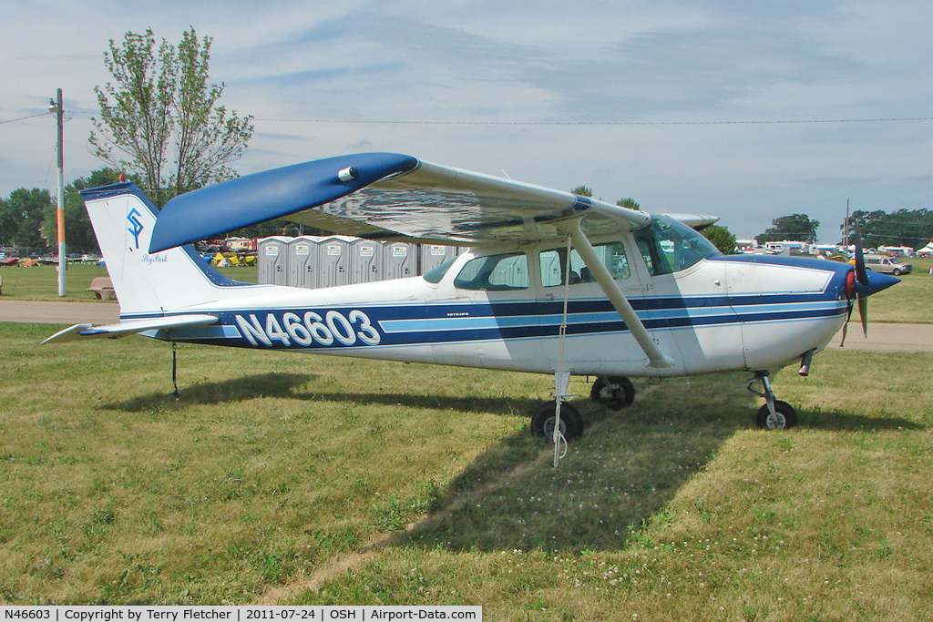 N46603, 1968 Cessna 172K Skyhawk C/N 17257379, At 2011 Oshkosh