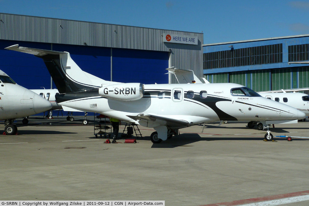 G-SRBN, 2009 Embraer EMB-500 Phenom 100 C/N 50000056, visitor