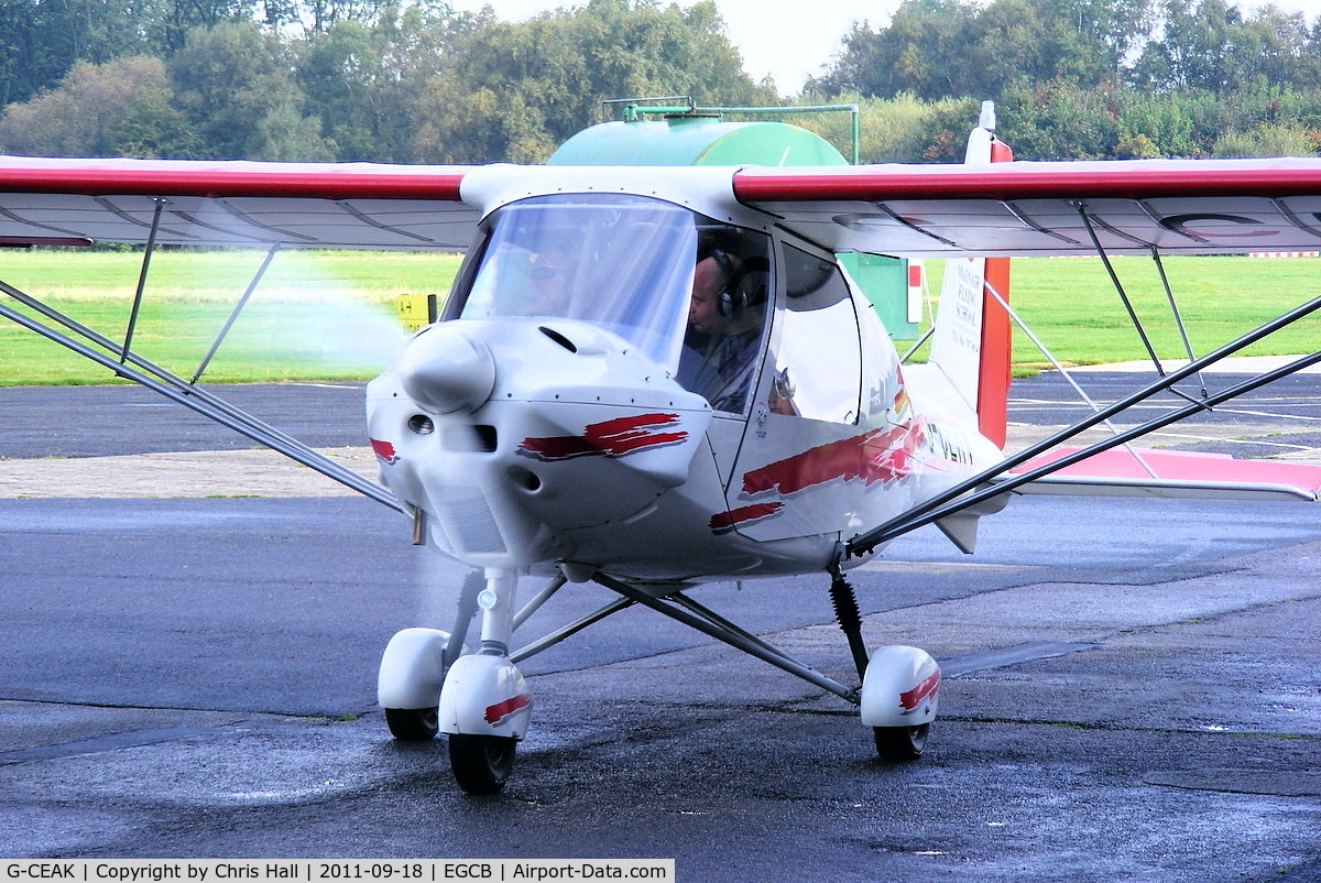 G-CEAK, 2006 Comco Ikarus C42 FB80 C/N 0606-6826, Barton Heritage Flying Group