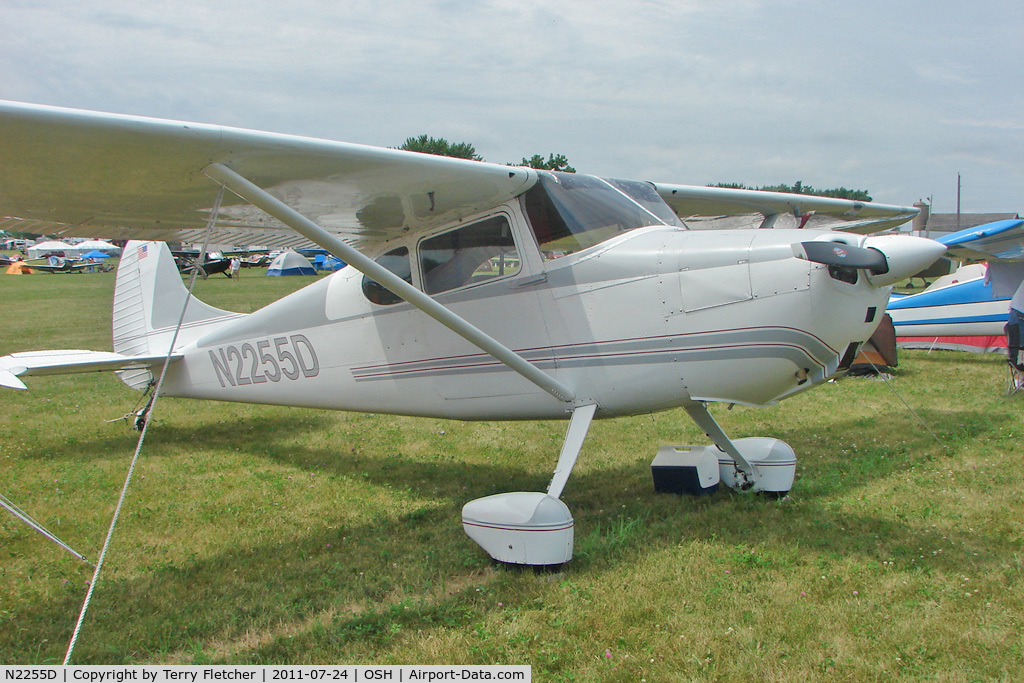 N2255D, 1952 Cessna 170B C/N 20407, At 2011 Oshkosh
