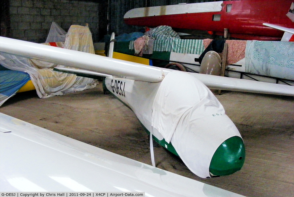 G-DESJ, 1967 Schleicher K-8B C/N 8730, Bowland Forest Gliding Club