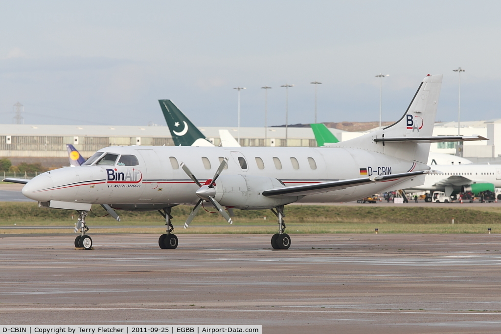 D-CBIN, Swearingen SA-227AT Merlin IVC C/N AT-440B, Fairchild Swearingen SA-227AT Merlin IVC, c/n: AT-440B at Birmingham