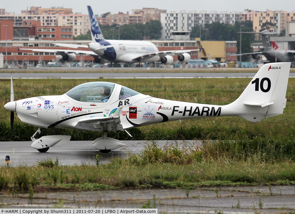 F-HARM, 2006 Aquila A210 (AT01) C/N AT01-157, Participant of the French Young Pilot Tour 2011