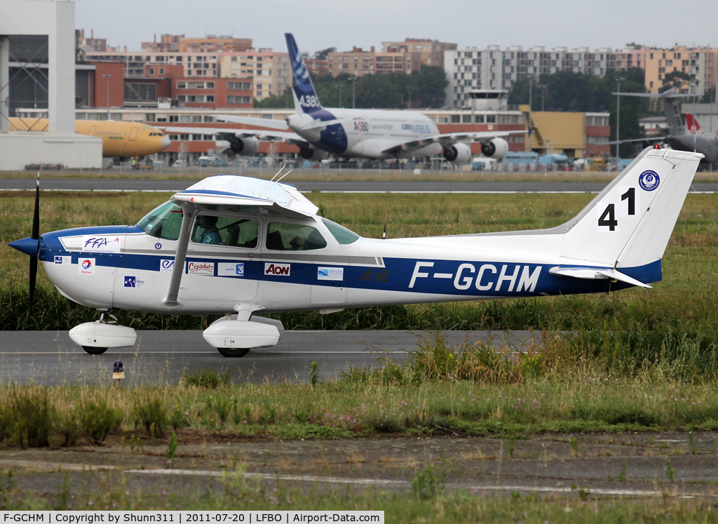 F-GCHM, Reims F172N Skyhawk C/N 1913, Participant of the French Young Pilot Tour 2011