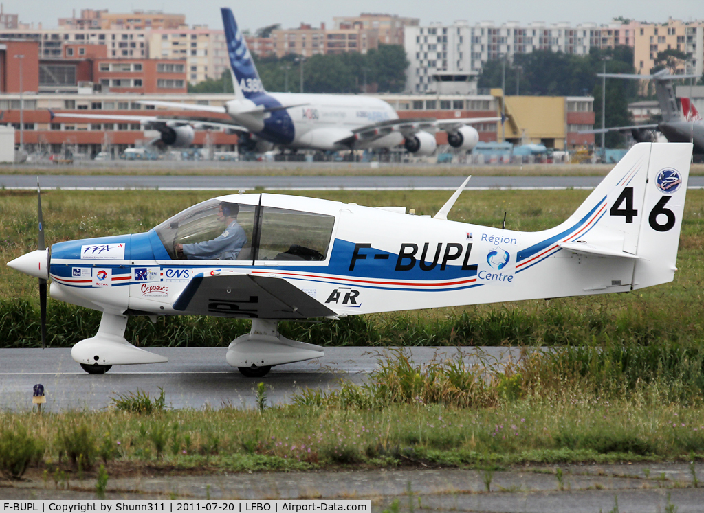 F-BUPL, Robin DR-400-120 Petit Prince C/N 832, Participant of the French Young Pilot Tour 2011