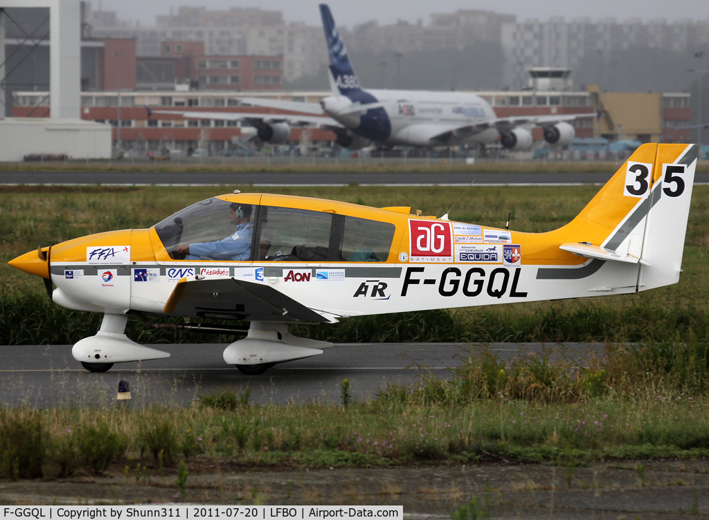 F-GGQL, Robin DR-400-120 C/N 1859, Participant of the French Young Pilot Tour 2011