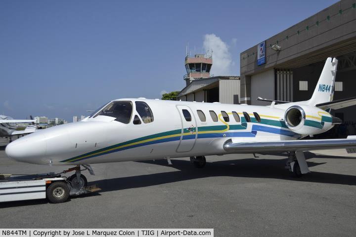 N844TM, 2004 Cessna Cittation Encore 560 C/N 560-0660, Push Back