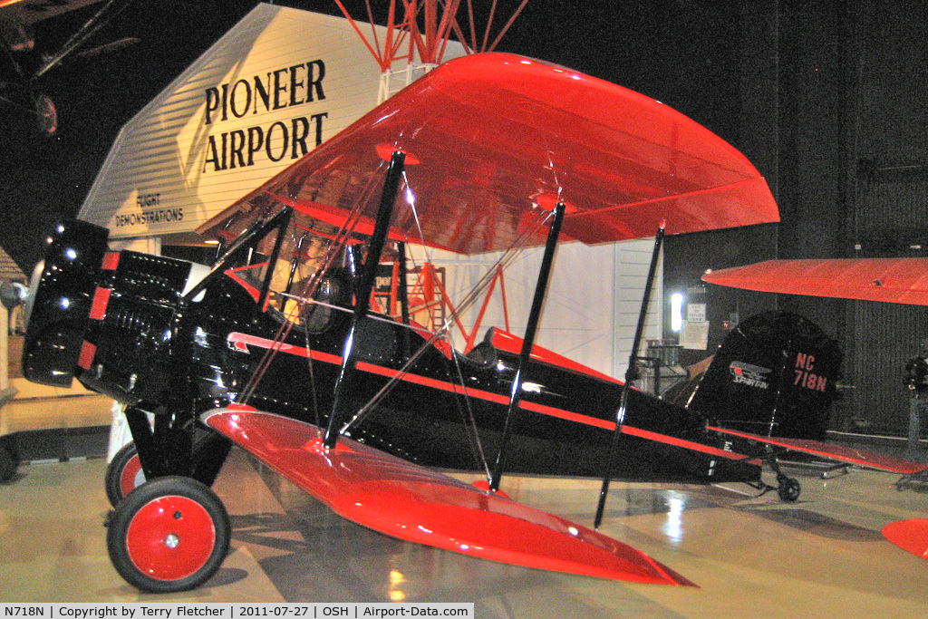 N718N, 1930 Spartan C3-225 C/N A-12, At Oshkosh Museum