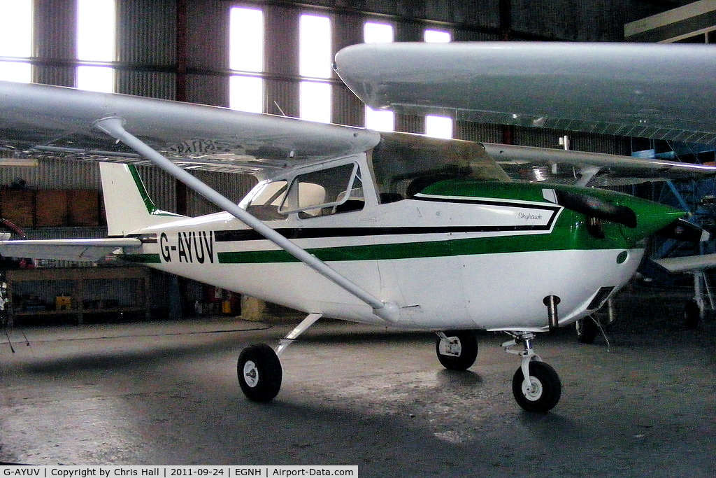 G-AYUV, 1970 Reims F172H Skyhawk C/N 0752, Justgold Ltd