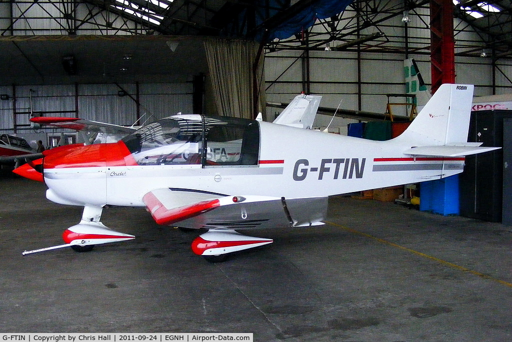 G-FTIN, 1988 Robin DR-400-100 Cadet C/N 1830, Privately owned