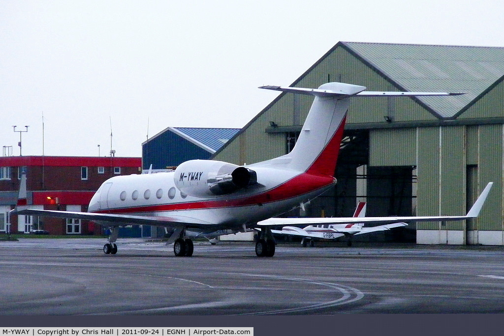 M-YWAY, 2002 Gulfstream Aerospace G-IV C/N 1486, Blue Sky Leasing