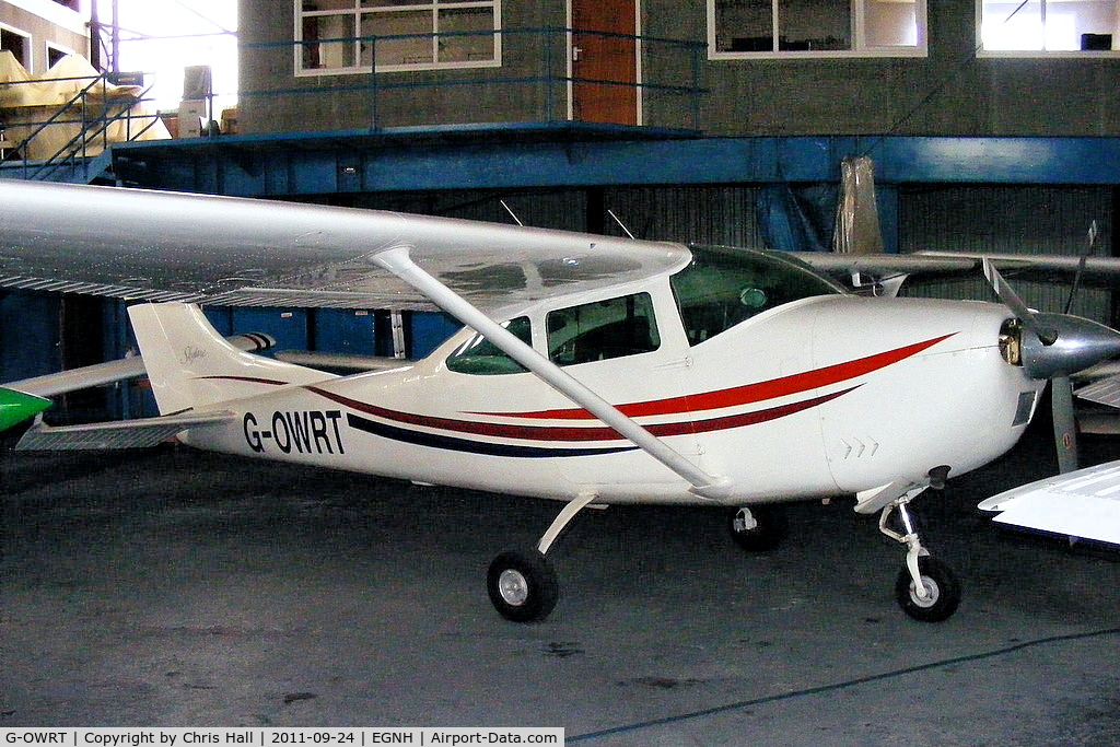 G-OWRT, 1963 Cessna 182G Skylane C/N 182-55077, privately owned