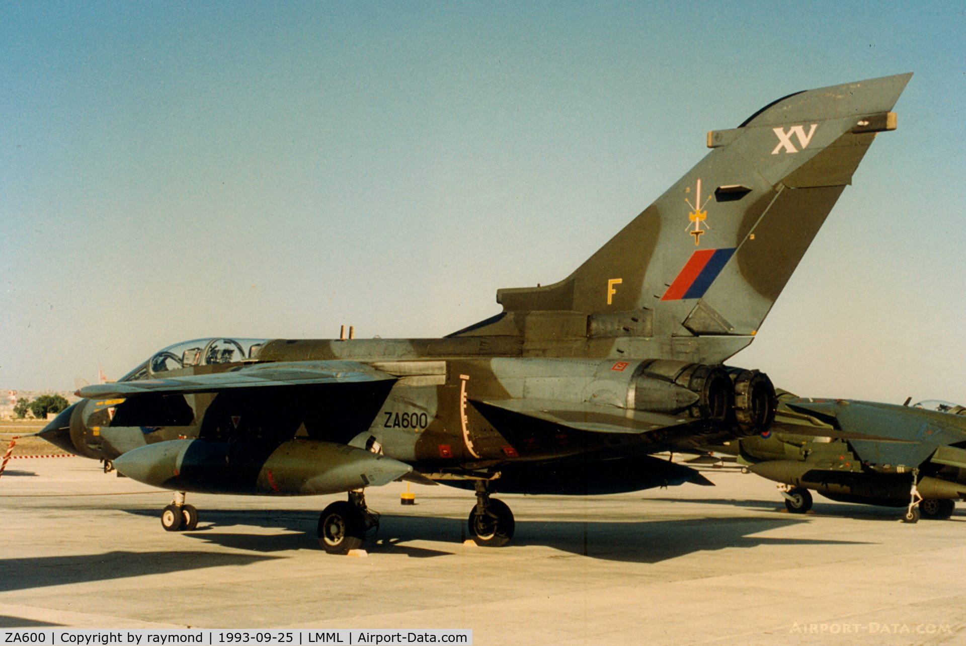 ZA600, 1982 Panavia Tornado GR.1 C/N 122/BS039/2123, Tornado ZA600/F 15Sqd RAF