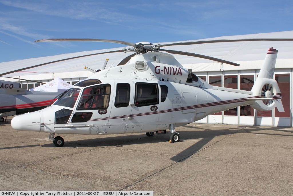G-NIVA, 2003 Eurocopter EC-155B-1 C/N 6642, At 2011 Helitech at Duxford