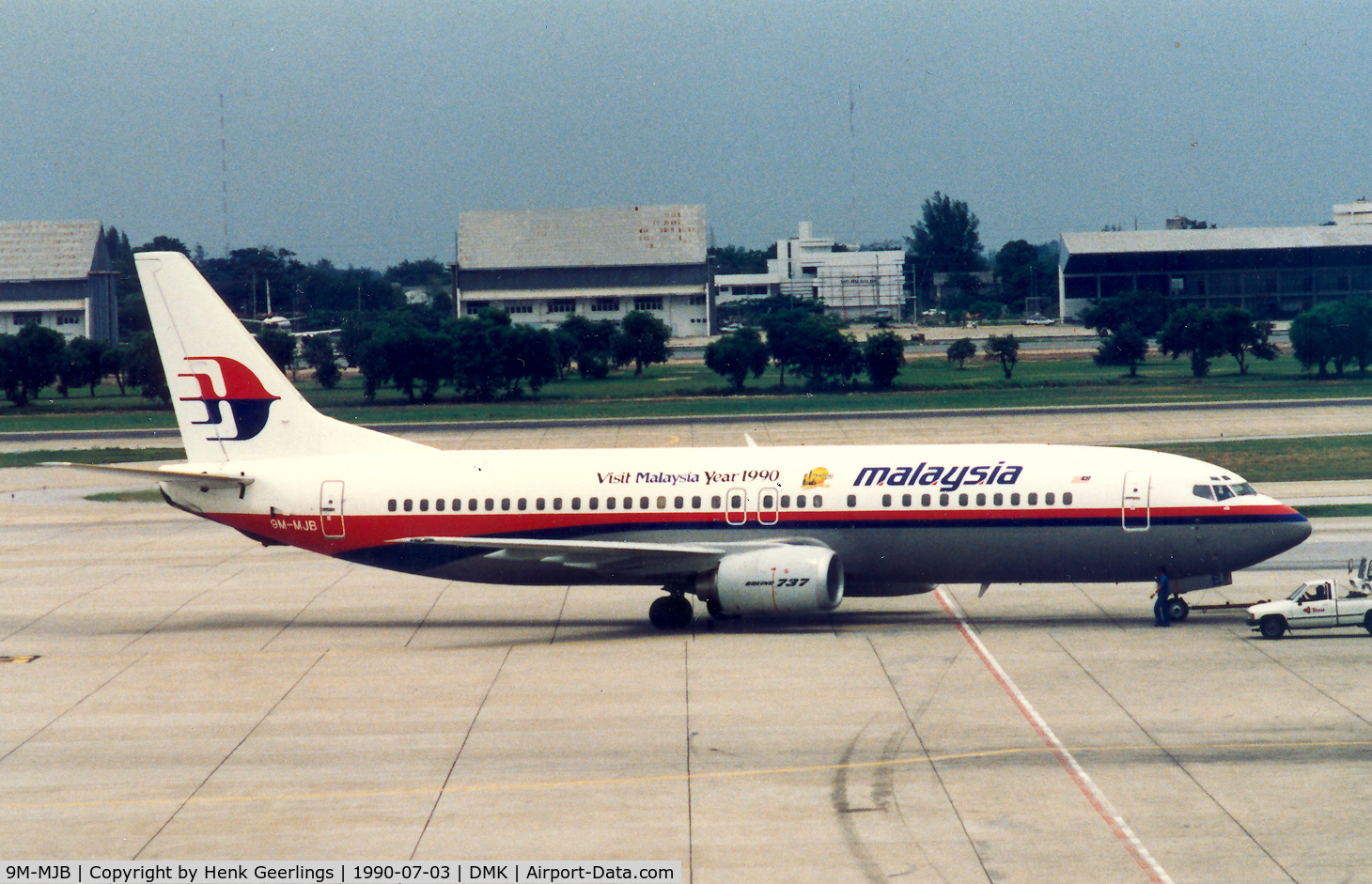 9M-MJB, Boeing 737-4H6 C/N 24704, Malaysia