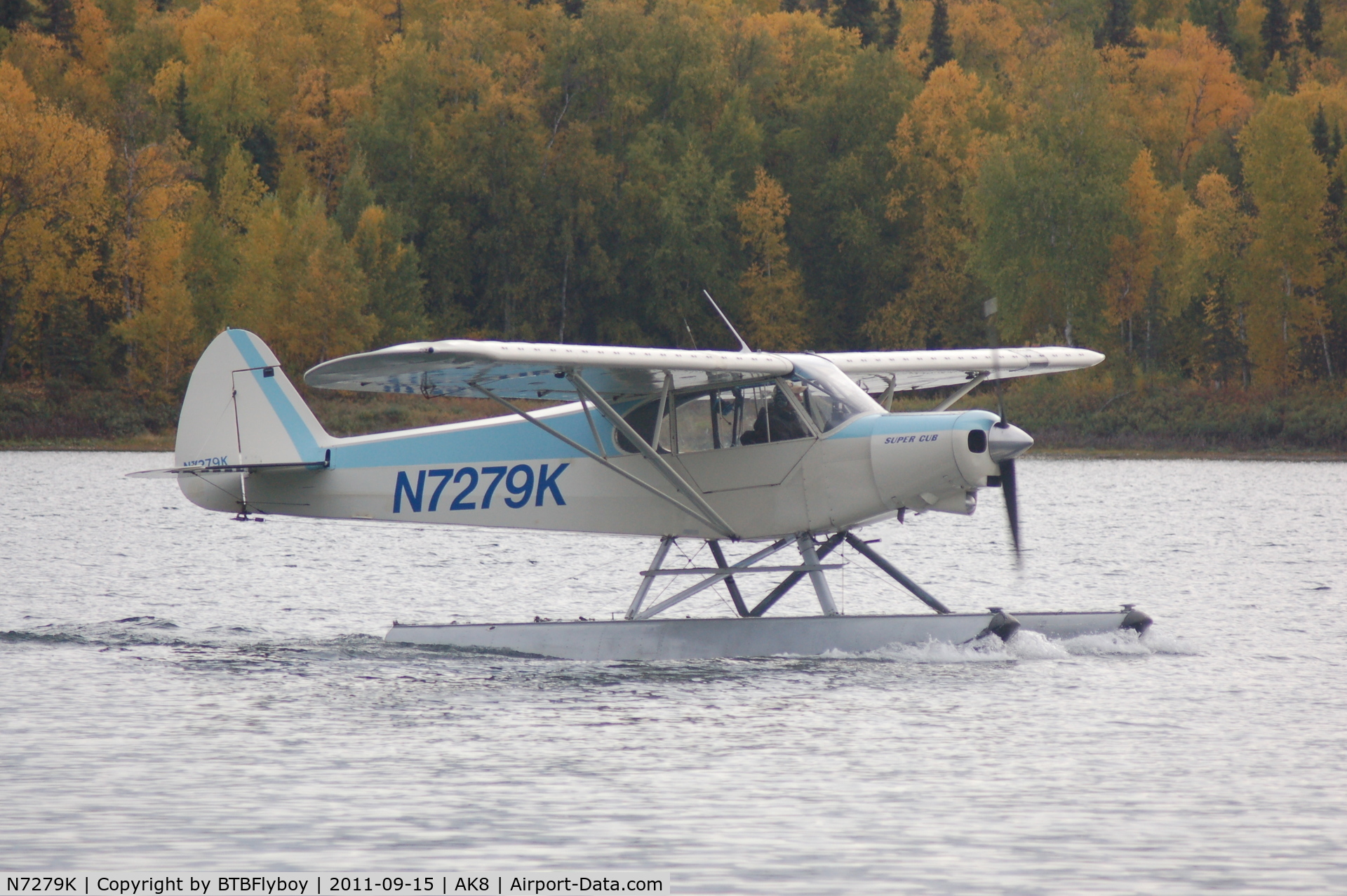 N7279K, 1950 Piper PA-18 C/N 18-187, Christiansen Lake near Talkeetna, AK