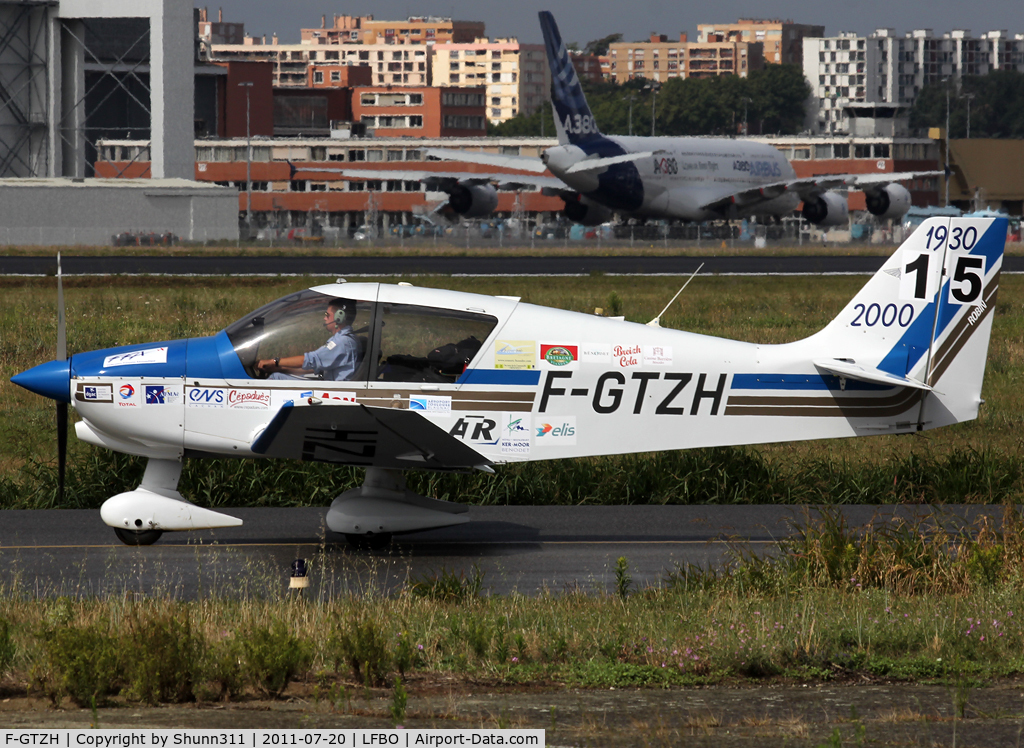 F-GTZH, Robin DR-400-120 Petit Prince C/N 2455, Participant of the French Young Pilot Tour 2011
