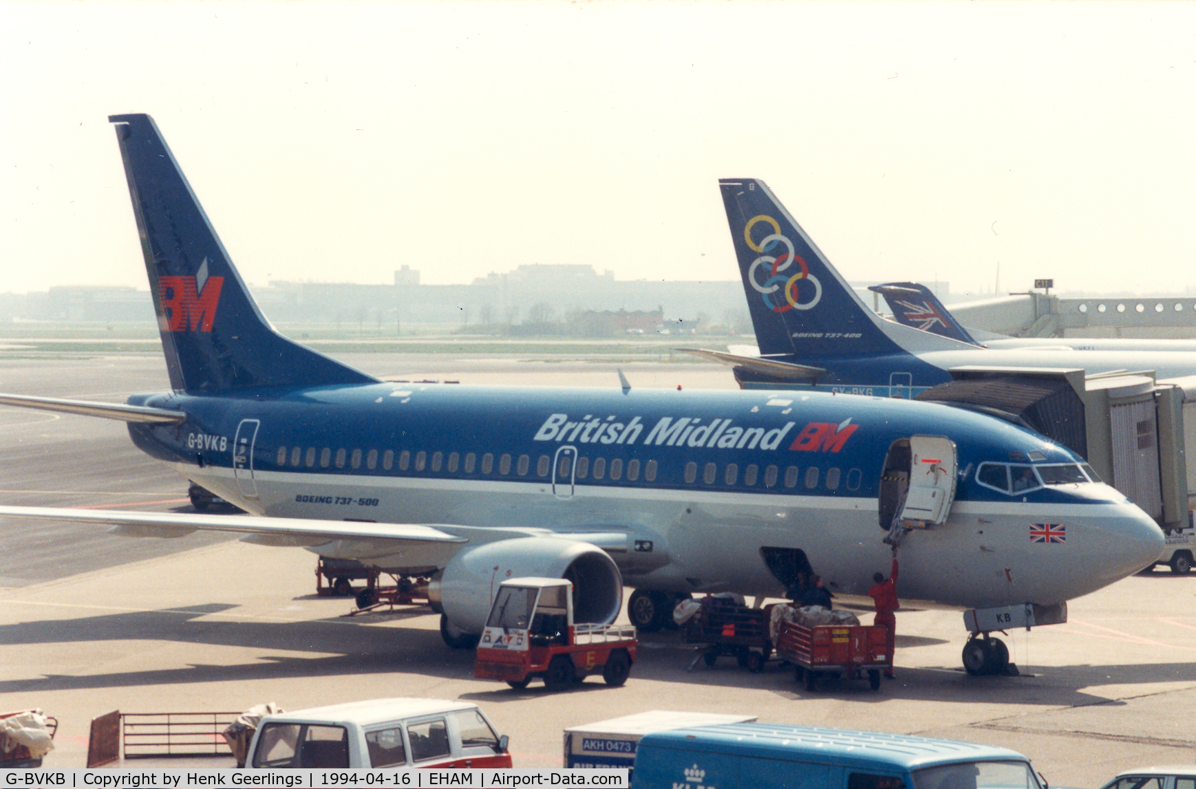 G-BVKB, 1994 Boeing 737-59D C/N 27268, British Midland