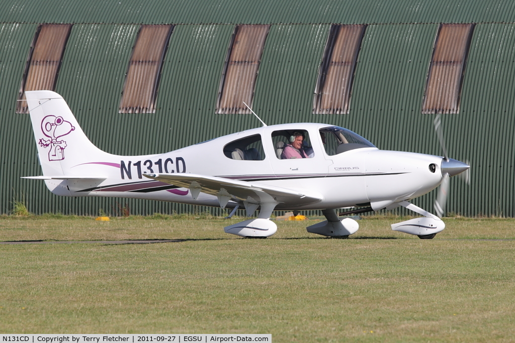 N131CD, 2000 Cirrus SR20 C/N 1031, At Duxford