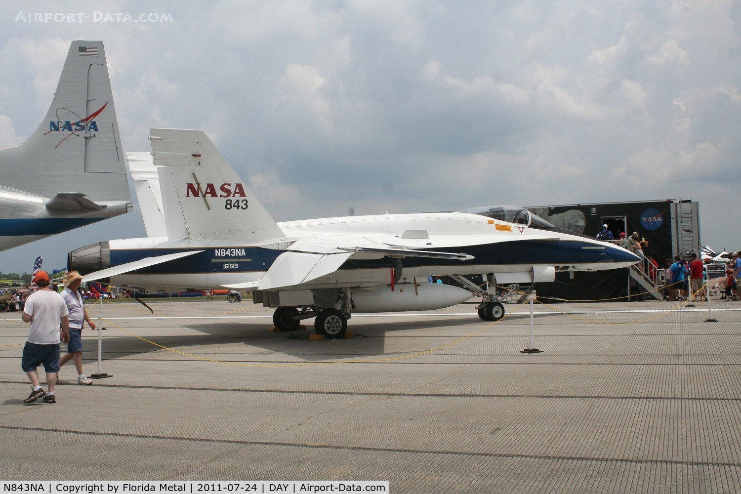 N843NA, McDonnell Douglas F/A-18A Hornet C/N 161519, NASA F-18A