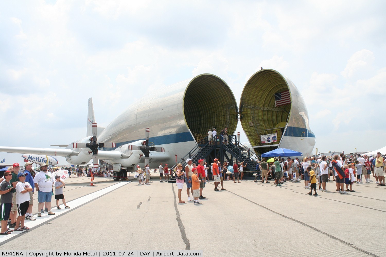 N941NA, Aero Spacelines 377SGT-F Super Guppy Turbine C/N 0004, NASA Super Guppy