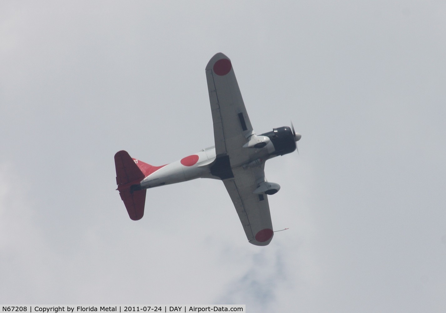 N67208, 1941 Consolidated Vultee BT-13A C/N 2307, BT-13 made to look like Japanese plane