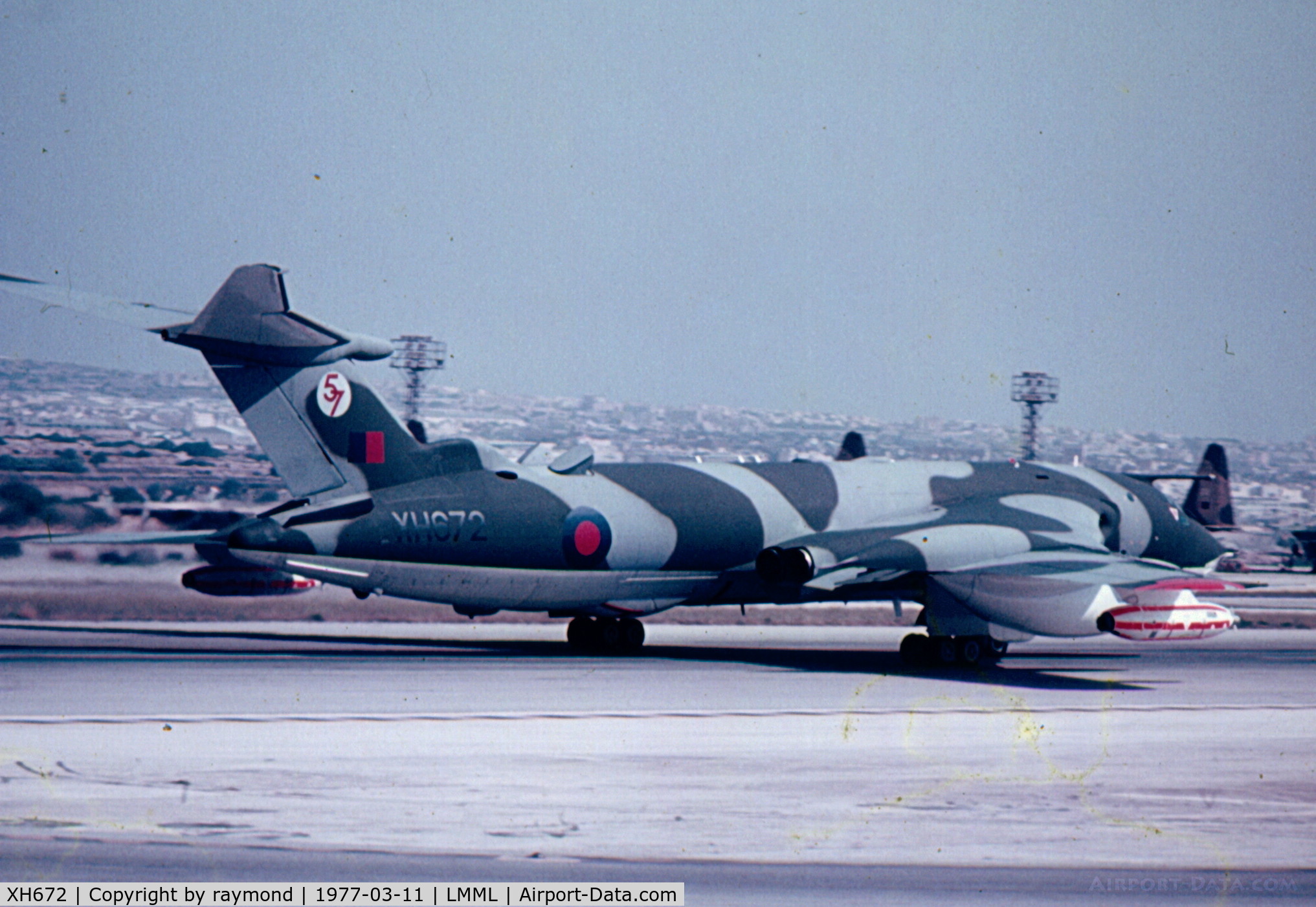 XH672, 1960 Handley Page Victor K.2 C/N HP80/57, Victor XH672 57Sqd RAF