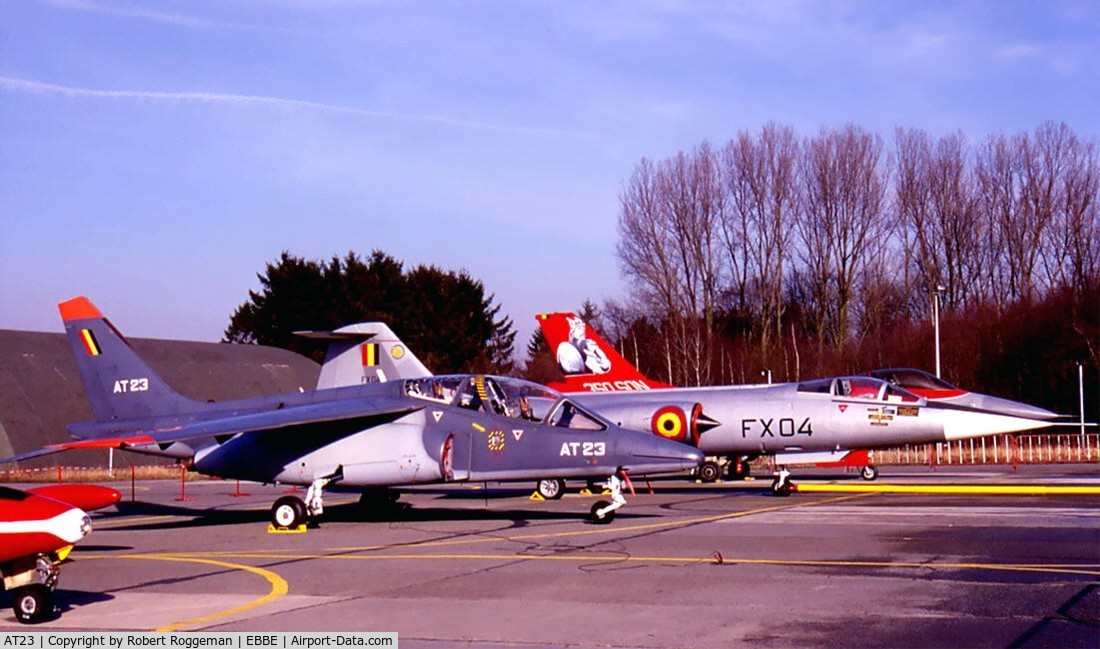 AT23, Dassault-Dornier Alpha Jet 1B C/N B23/1097, 1997.FX-04 preserved.FA-115 special colors 350 squadron.