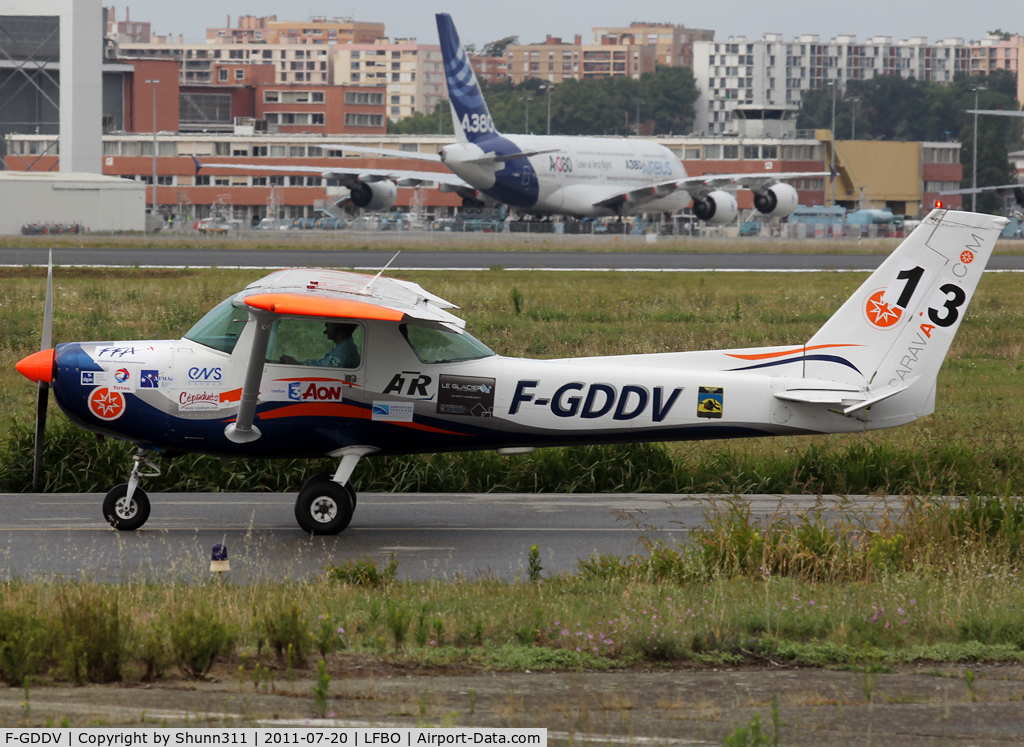 F-GDDV, Reims F152 C/N 1871, Participant of the French Young Pilot Tour 2011