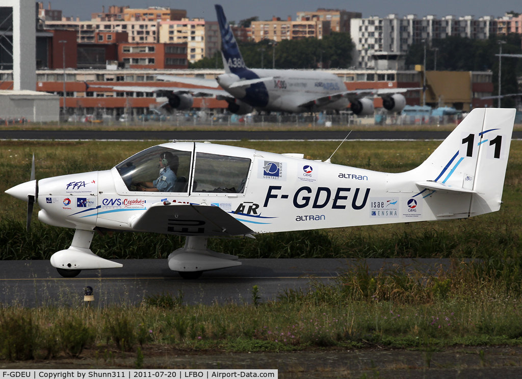 F-GDEU, Robin DR-400-120 C/N 1567, Participant of the French Young Pilot Tour 2011