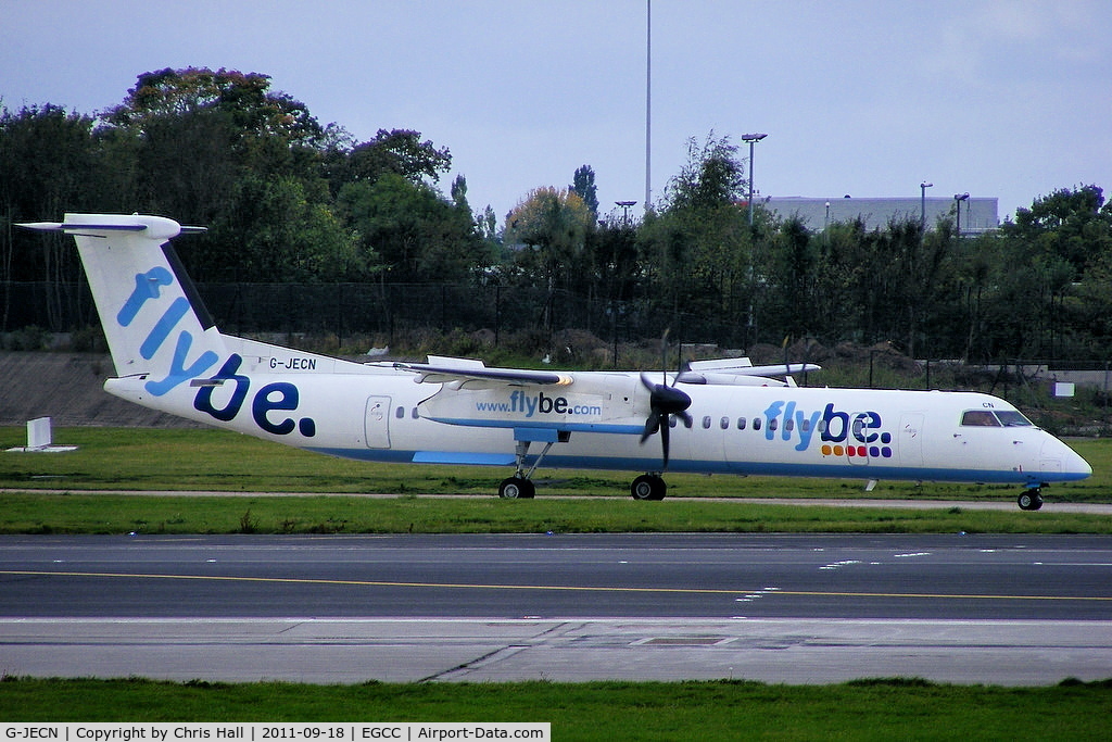 G-JECN, 2005 De Havilland Canada DHC-8-402Q Dash 8 C/N 4120, flybe