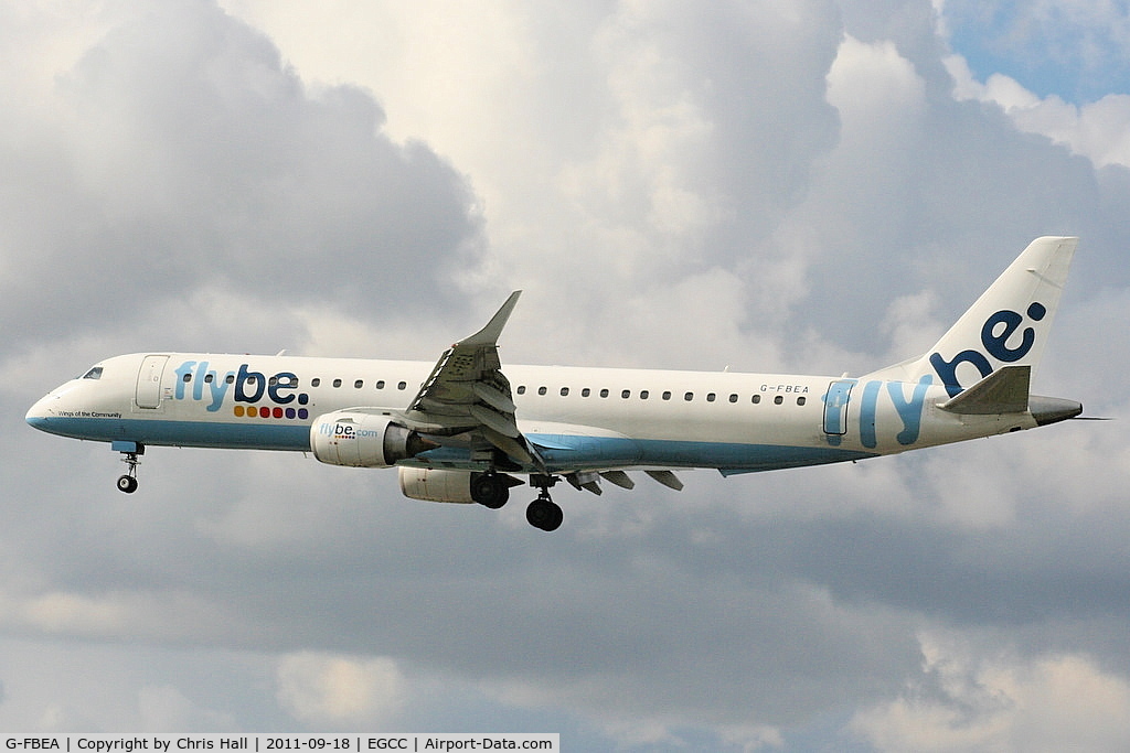 G-FBEA, 2006 Embraer 195LR (ERJ-190-200LR) C/N 19000029, flybe
