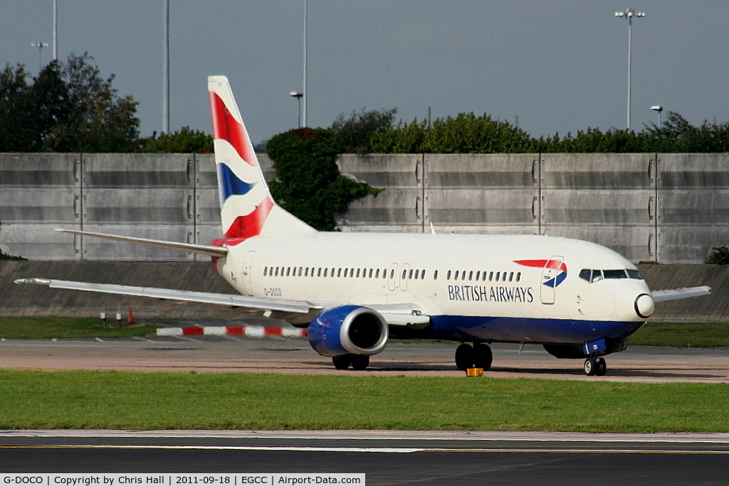 G-DOCO, 1992 Boeing 737-436 C/N 25849, British Airways